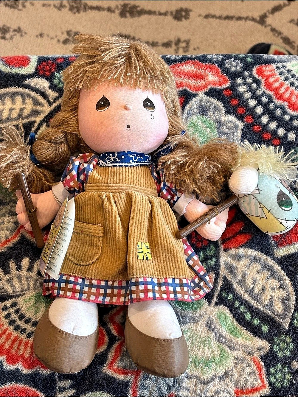 Applause Wendy The Beatitudes Collection Doll Wendy Plaid Cloth Doll